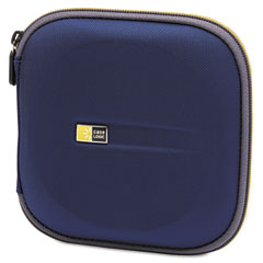 Case Logic CD Wallet, Holds 24 Disks, Blue CLGEVW24