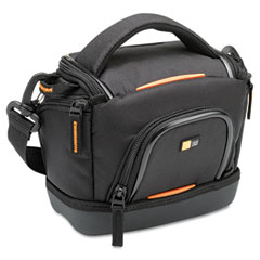 Case Logic Compact Camcorder Case, Nylon, 7 7/25 x 4 1/2 x 6 7/10, Black CLGSLDC203
