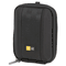 Case Logic Compact Camera Case with EVA Shell, Polyester/EVA, 3-1/2 x 1-2/5 x 4-1/2, Black CLGQPB201