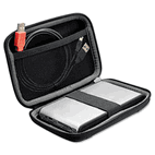 Case Logic Compact Portable Hard Drive Case, Black CLGPHDC1BK
