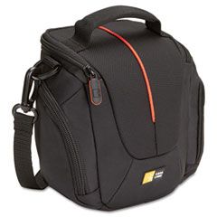 Case Logic High Zoom Camera Case, Polyester, 7 1/2 x 4 3/4 x 7, Black CLGDCB304