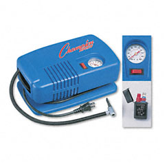 Champion Sports Electric Inflating Pump w/Gauge, Hose & Needle, 1/4 HP Compressor CSIEP1500