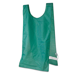 Champion Sports Heavyweight Pinnies, Nylon, One Size, Green, 1 Dozen CSINP1GN