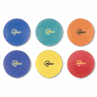 Champion Sports Playground Ball Set, Nylon, Assorted Colors, 6/Set CSIPGSET
