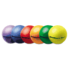 Champion Sports Rhino Skin Ball Sets, 8 1/2" Blue, Green, Orange, Purple, Red, Yellow, 6/Set CSIRS85SET
