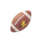 Champion Sports Rubber Sports Ball, For Football, Junior Size, Brown CSIRFB3