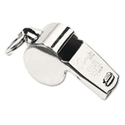 Champion Sports Sports Whistle, Heavy-Duty Metal, Silver, Dozen CSI401