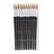 Charles Leonard Artist Brush, Size 12, Camel Hair, Round, 12/Pack LEO73512