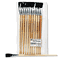 Charles Leonard Long Handle Easel Brush, Size 18, Natural Bristle, Flat, 12/Pack LEO73575