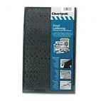 Chartpak Press-On Vinyl Letters & Numbers, Self Adhesive, Black, 1/2"h, 201/Pack CHA01010