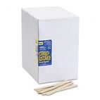 Chenille Kraft Natural Wood Craft Sticks, 4 1/2 X 3/8, Natural Wood, 1000/Box CKC377401