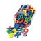 Chenille Kraft Wonderfoam Magnetic Alphabet Letters, Assorted Colors. 105/Pack CKC4357