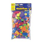Chenille Kraft Wonderfoam Shapes, Assorted Shapes/Colors, 720 Pieces/Pack CKC4314
