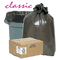 Classic 2-Ply Low-Density Can Liners, 7-10gal, .6 mil, 24 x 23, Brown/Black, 500/Carton WBIB24