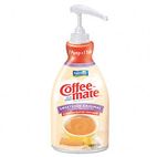 Coffee-mate Liquid Coffee Creamer, Pump Dispenser, Sweetened Original, 1.5 Liter NES13799