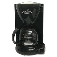 Coffee Pro Personal Home/Office Coffee Maker, Black OGFCP6B