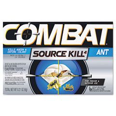 Combat Combat Ant Killing System, Child-Resistant, Kills Queen & Colony, 6/Box DPR45901