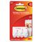 Command Adhesive Micro Utility Hooks, Plastic, White, 3/Pack MMM17066