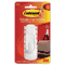 Command Removable Adhesive Utility Hook, 5-lb Capacity, Plastic, White MMM17003