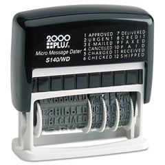 COSCO 2000 PLUS Micro Message Dater, Self-Inking COS011090