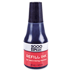 COSCO 2000 PLUS Self-Inking Refill Ink, Black, .9 oz Bottle COS032962