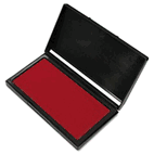 COSCO Microgel Stamp Pad for 2000 PLUS, 2 3/4 x 4 1/4, Red COS030254