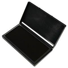 COSCO Microgel Stamp Pad for 2000 PLUS, 3 1/8 x 6 1/6, Black COS030256