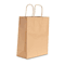 COSCO Premium Small Brown Paper Shopping Bag, 50/Box COS091565