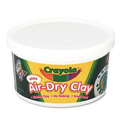 Crayola Air-Dry Clay, White, 2 1/2 lbs CYO575050