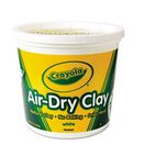 Crayola Air-Dry Clay, White, 5 lbs CYO575055