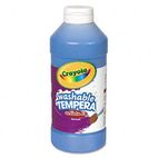 Crayola Artista II Washable Tempera Paint, Blue, 16 oz CYO543115042