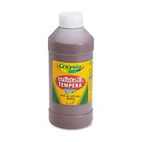 Crayola Artista II Washable Tempera Paint, Brown, 16 oz CYO543115007