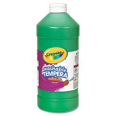 Crayola Artista II Washable Tempera Paint, Green, 32 oz CYO543132044