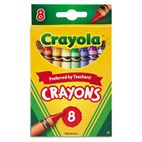 Crayola Classic Color Pack Crayons, 8 Colors/Box CYO523008