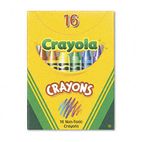 Crayola Classic Color Pack Crayons, Tuck Box, 16 Colors/Box CYO520016