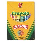 Crayola Classic Color Pack Crayons, Tuck Box, 8 Colors/Box CYO520008