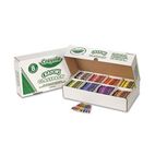 Crayola Classpack Regular Crayons, 8 Colors, 800/BX CYO528008
