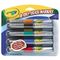 Crayola Dry Erase Markers, Chisel Tip, Assorted Colors, 8 Markers/Set CYO988628