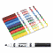 Crayola Fabric Markers, Ten Assorted Bright Colors, 10/Box CYO588623