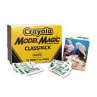 Crayola Model Magic Modeling Compound, 1 oz each packet, White, 75 oz CYO236001