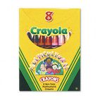 Crayola Multicultural Crayons, 8 Skin Tone Colors/Box CYO52008W