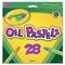 Crayola Oil Pastels,28-Color Set, Assorted, 28/Pack CYO524628