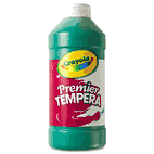 Crayola Premier Tempera Paint, Green, 16 oz CYO541216044