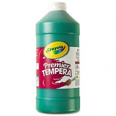 Crayola Premier Tempera Paint, Green, 32 oz CYO541232044
