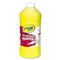 Crayola Premier Tempera Paint, Yellow, 32 oz CYO541232034