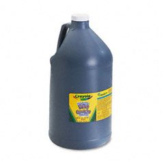 Crayola Washable Paint, Black, 1 gal CYO542128051