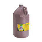 Crayola Washable Paint, Brown, 1 gal CYO542128007