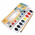 Crayola Washable Watercolor Paint, 16 Assorted Colors CYO530555