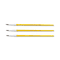Crayola Watercolor Brush Set, Size 2, Camel Hair Blend, Round, 3/Pack CYO051127002