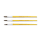 Crayola Watercolor Brush Set, Size 8, Camel Hair Blend, Round, 3/Pack CYO051127008